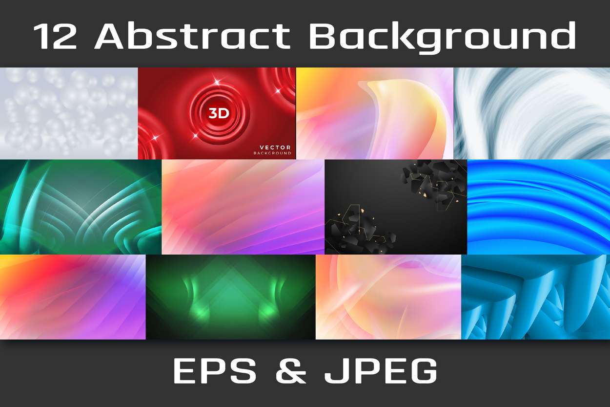 12 abstract background bundle