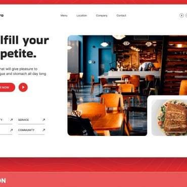 Diner Cafe UI Elements 344967