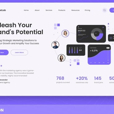 Agency Company UI Elements 344970