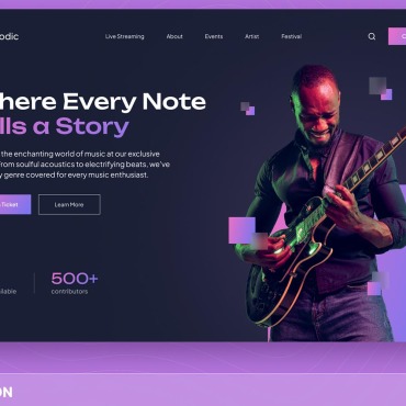 Event Concert UI Elements 344976