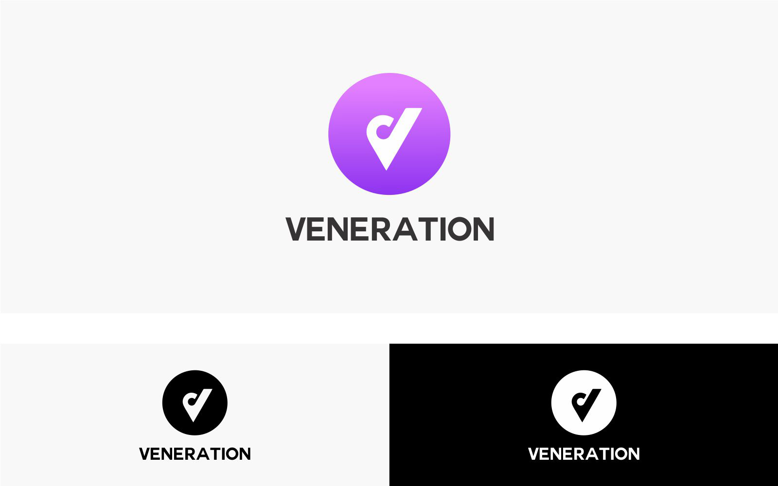 Veneration Logo Design Template