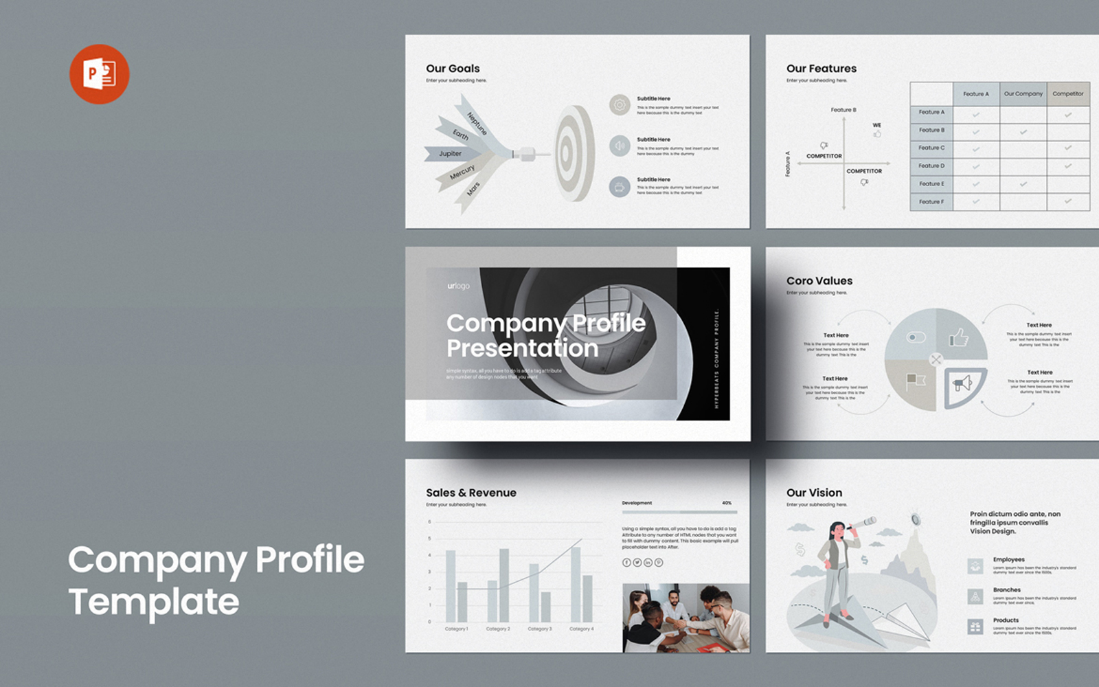 Company Profile  Presentation Template