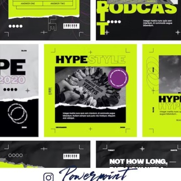 90s 80s PowerPoint Templates 345096