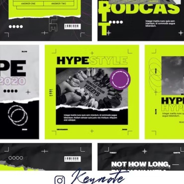 90s 80s Keynote Templates 345098