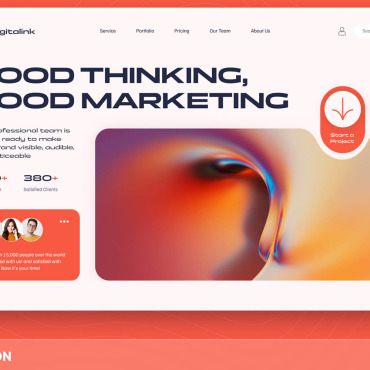 Marketing Agency UI Elements 345114