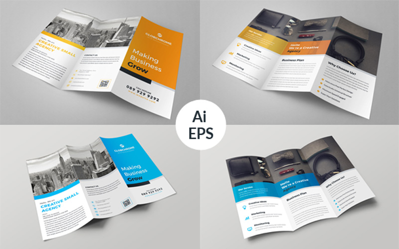 Corporate Trifold Brochure -1