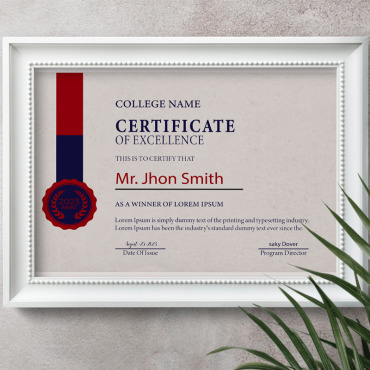 Award Background Certificate Templates 345155