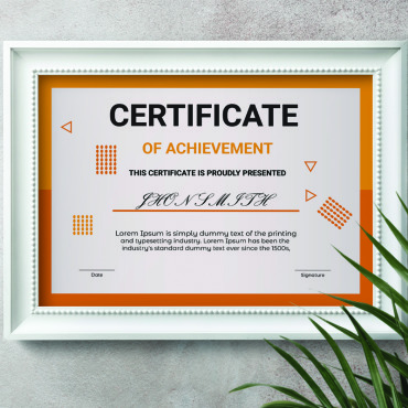 Award Background Certificate Templates 345161