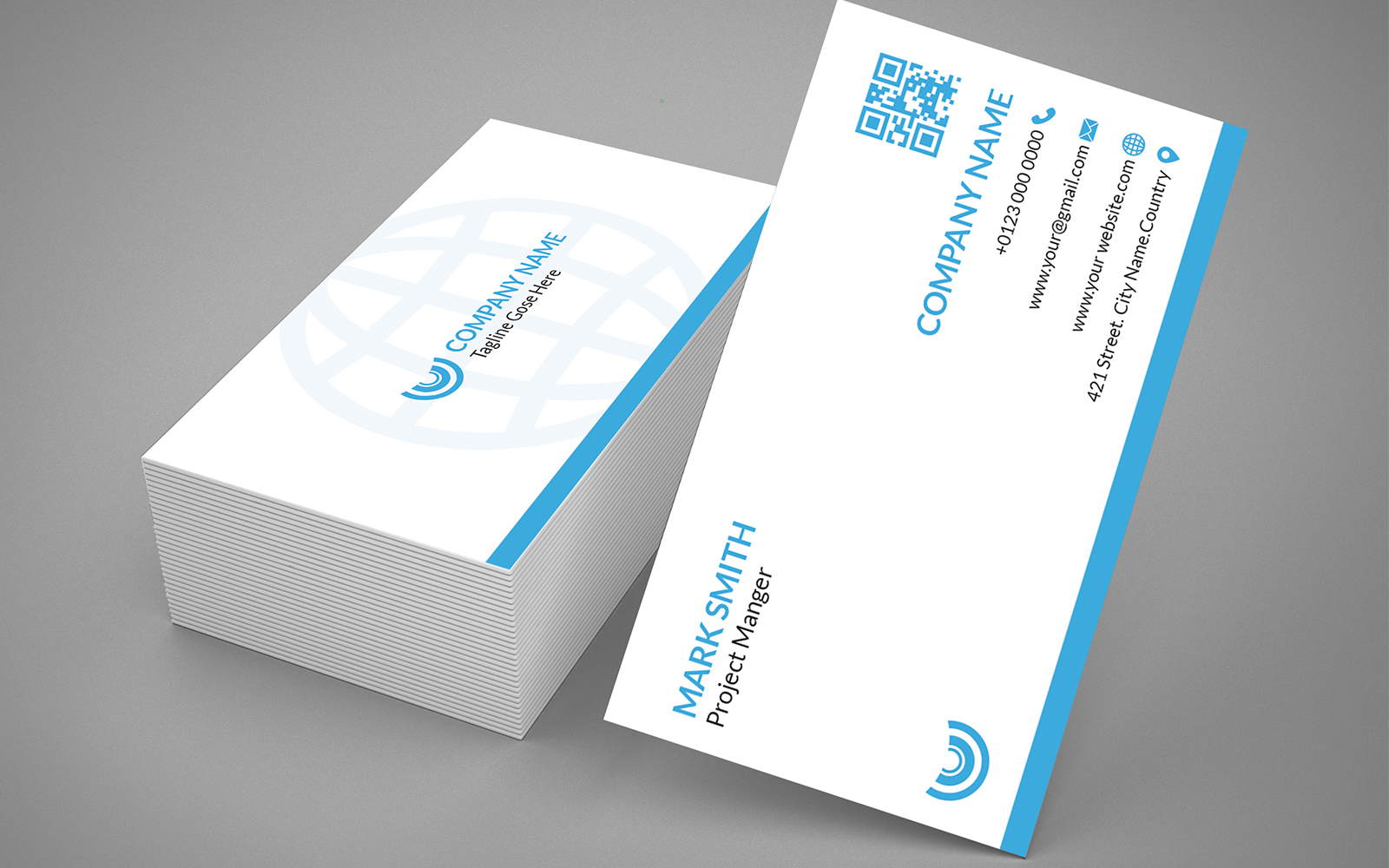 Unique Business Card Template