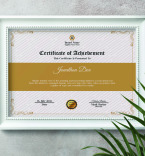 Certificate Templates 345353