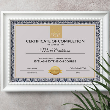 Award Background Certificate Templates 345363