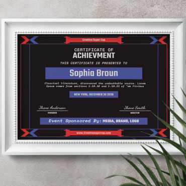 Award Background Certificate Templates 345364