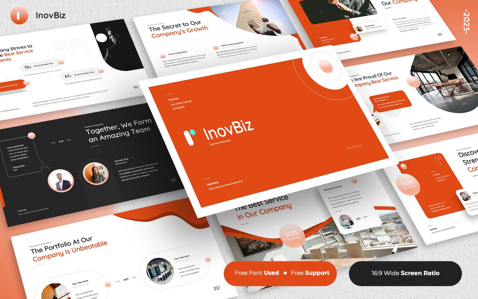 InovBiz - Business PowerPoint Template