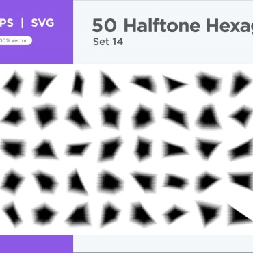 Halftone Abstract Vectors Templates 345416