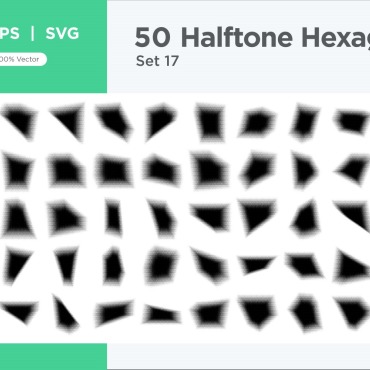 Halftone Abstract Vectors Templates 345419