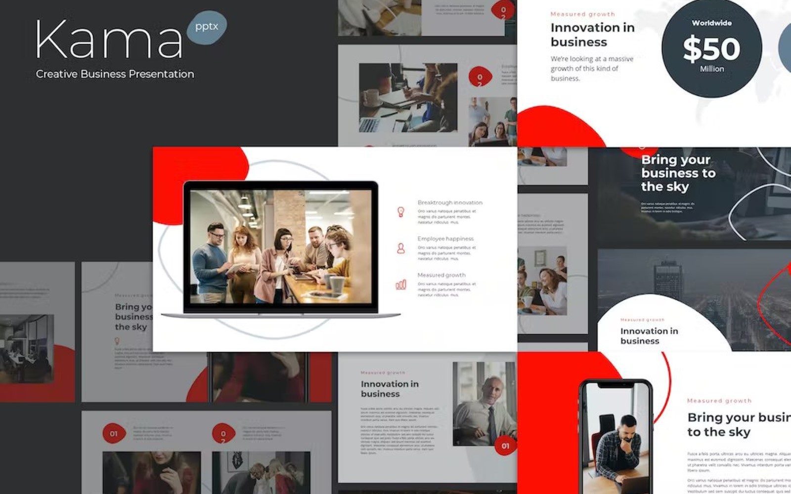 Kama - Creative Business Powerpoint Template