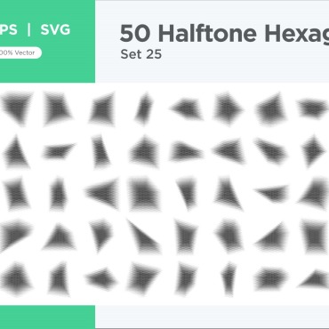 Halftone Abstract Vectors Templates 345646