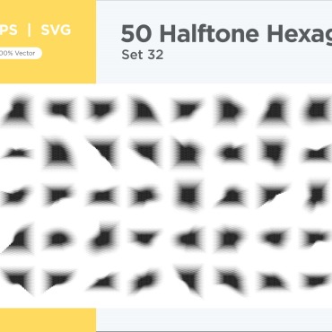 Halftone Abstract Vectors Templates 345653