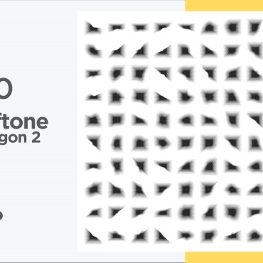 Halftone Abstract Vectors Templates 345684