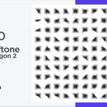 Halftone Abstract Vectors Templates 345687