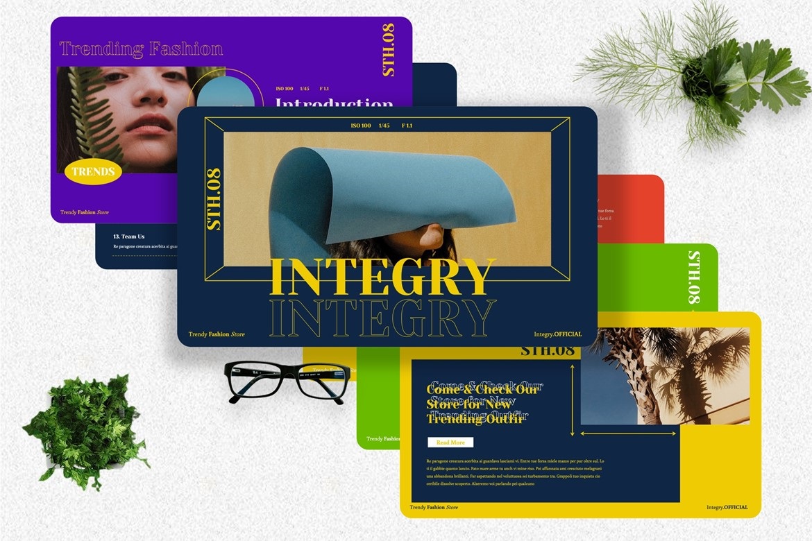 Integry - Fashion Creative Powerpoint Template