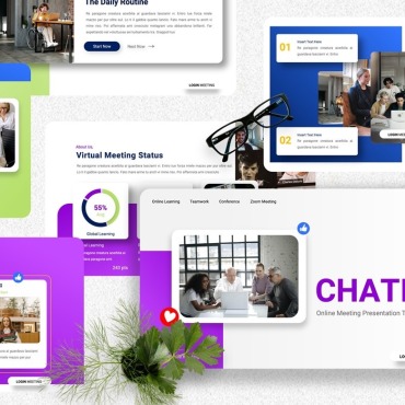 Business Clean Keynote Templates 345770