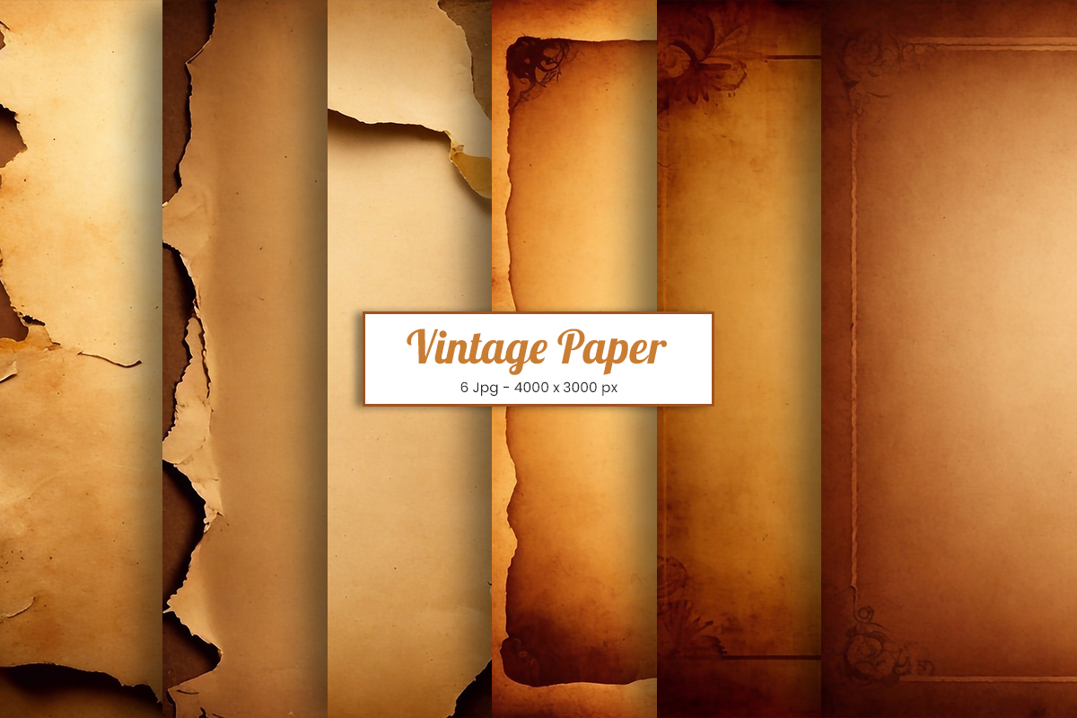 Vintage Old Paper Texture Background, Old paper sheet