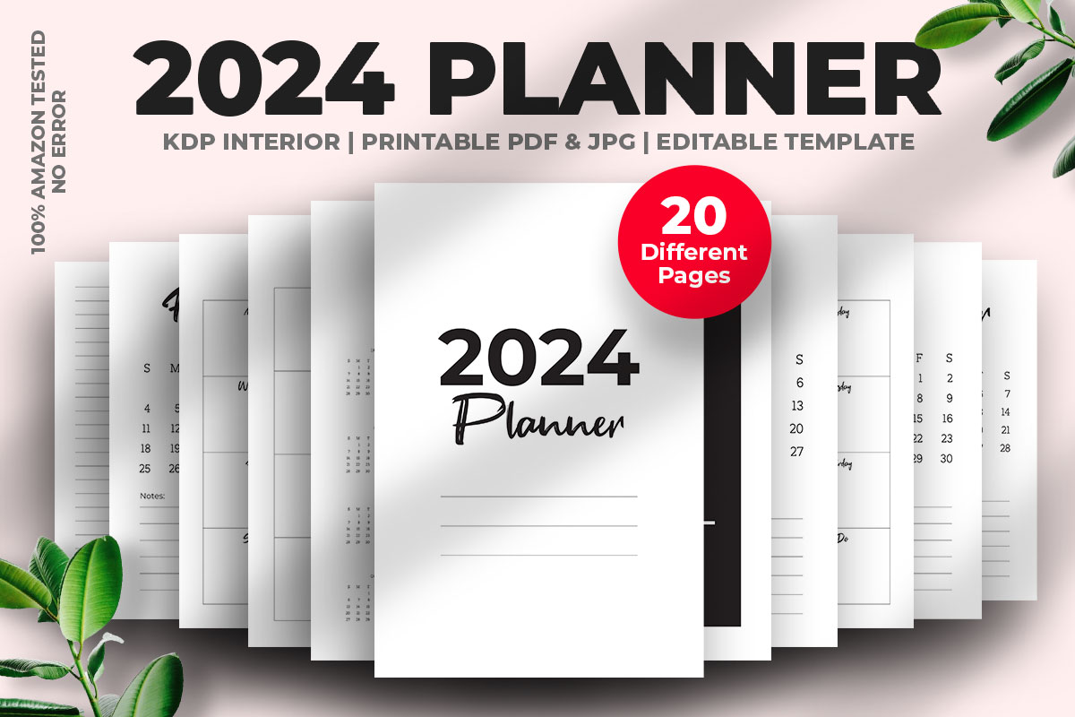 2024 Planner Kdp Interior | Volume 02