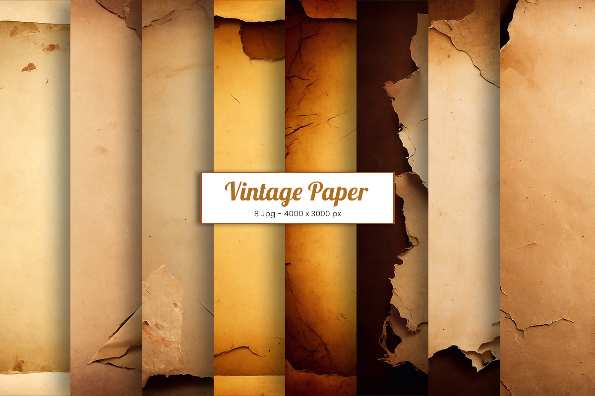 Vintage digital paper torn background,