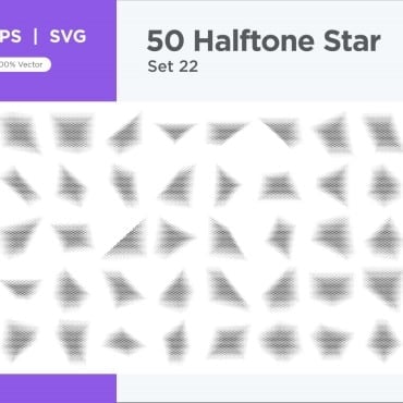 Halftone Abstract Vectors Templates 345902