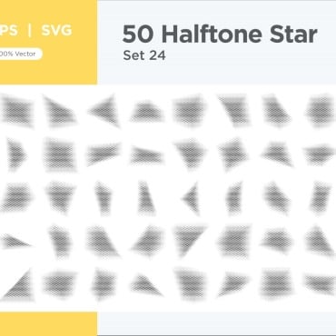 Halftone Abstract Vectors Templates 345904