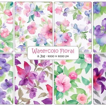Floral Seamless Backgrounds 345981