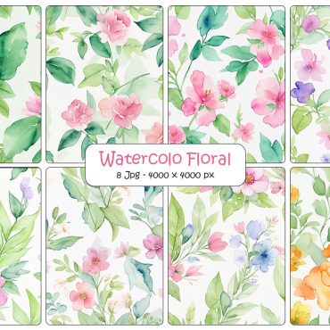 Floral Seamless Backgrounds 345982