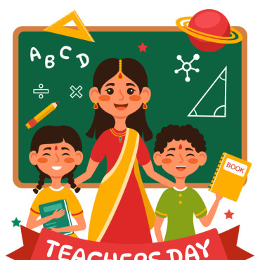 Teacher Day Illustrations Templates 346027