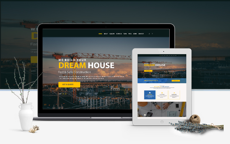 Website Template - Architecture