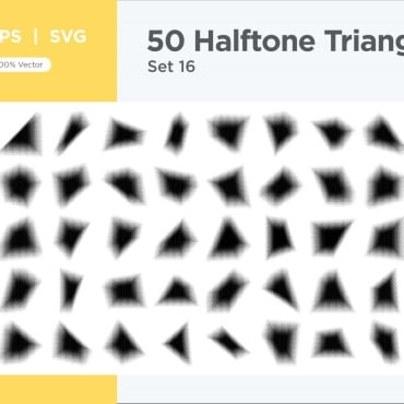 Halftone Abstract Vectors Templates 346190