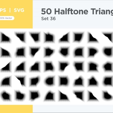 Halftone Abstract Vectors Templates 346218