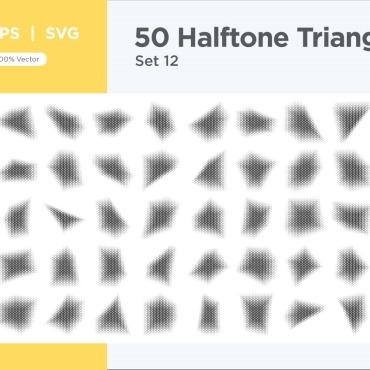 Halftone Abstract Vectors Templates 346282