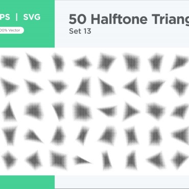 Halftone Abstract Vectors Templates 346283