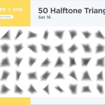 Halftone Abstract Vectors Templates 346291