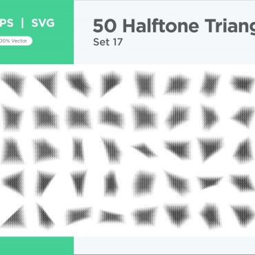 Halftone Abstract Vectors Templates 346292