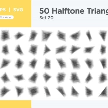 Halftone Abstract Vectors Templates 346295