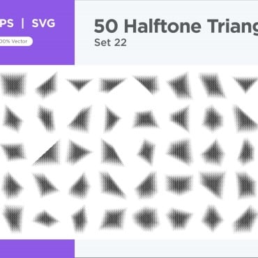 Halftone Abstract Vectors Templates 346297