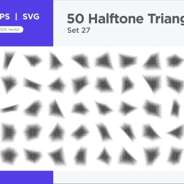 Halftone Abstract Vectors Templates 346302