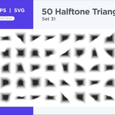 Halftone Abstract Vectors Templates 346306