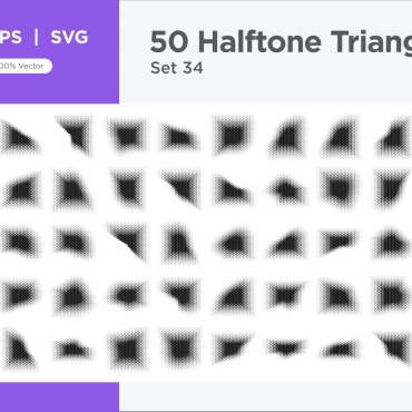 Halftone Abstract Vectors Templates 346309