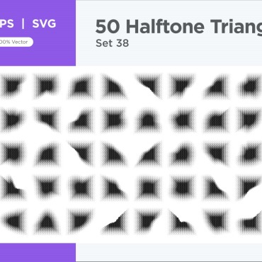 Halftone Abstract Vectors Templates 346313