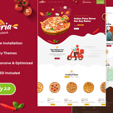 Fast Food Shopify Themes 346339