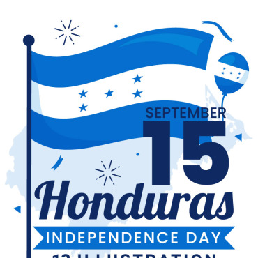 Day Honduras Illustrations Templates 346543