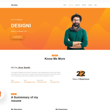 Bootstrap Business Landing Page Templates 346656